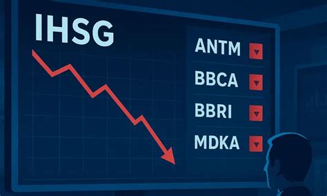 Investor Asing Jual Saham Bank Besar IHSG Melemah Pada Sesi Pertama Perdagangan