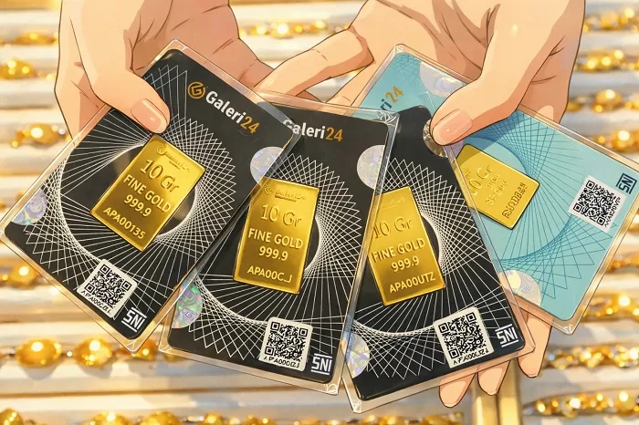 Harga Emas Pegadaian Hari Ini Antam UBS Galeri 24 Jumat Januari 2026