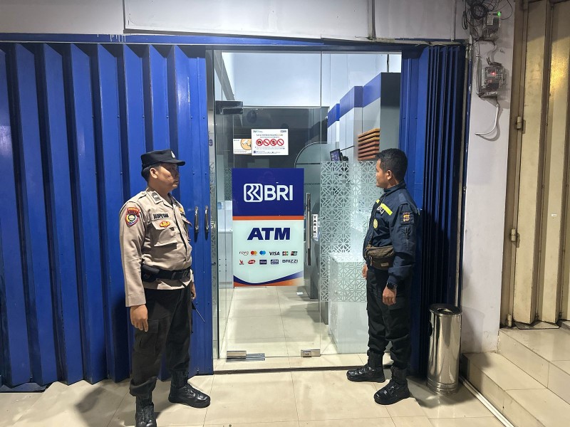 Polsek Kemiling Tingkatkan Patroli Malam untuk Cegah Kriminalitas di Area Perbankan dan ATM