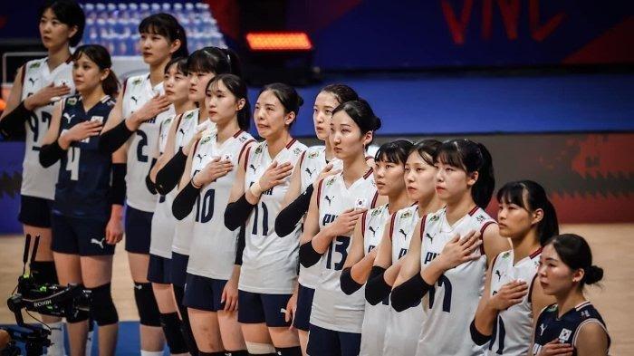 Timnas Voli Korea di Pekan Penentuan VNL 2025: Bertahan atau Terdegradasi