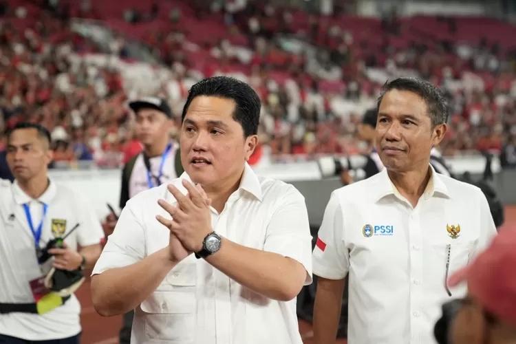Indonesia Tembus Peringkat 118 FIFA, Erick Thohir Sambut Antusias