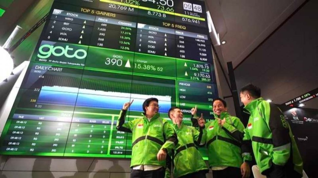 Bos GOTO Borong Saham Harga Rp2 Kepemilikan Naik Transaksi Miliaran Rupiah