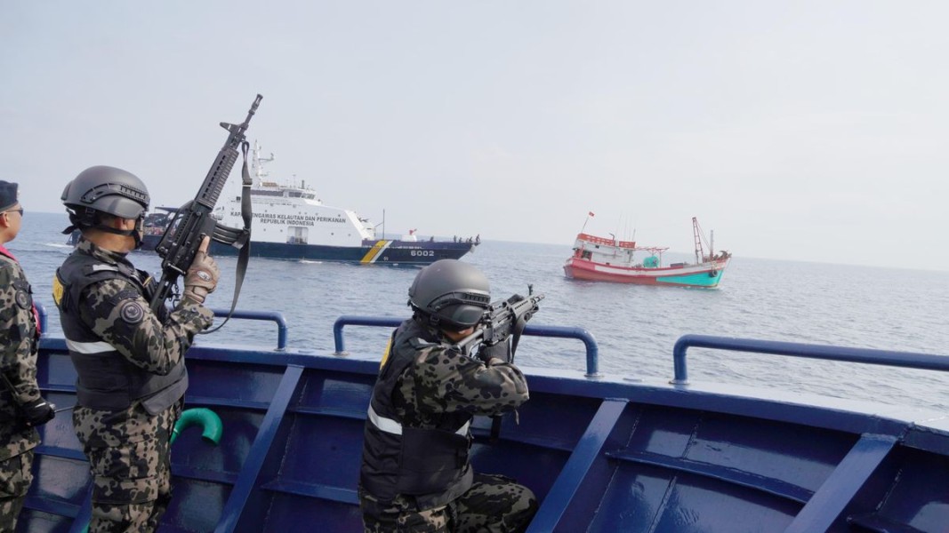 Kementerian Kelautan Gagalkan Aktivitas Illegal Fishing Kapal Vietnam di Laut Natuna