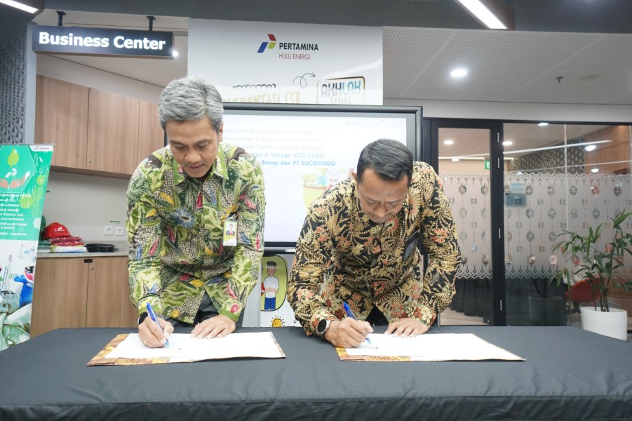 MoU CCS/CCUS: Komitmen PHE dan SUCOFINDO dalam Upaya Dekarbonisasi Energi