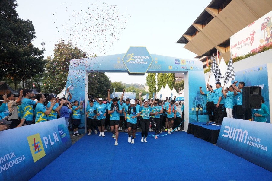 Hari Pelanggan Nasional 2024, Haleyora Power dan Fun Run PLN Mobile Berkolaborasi