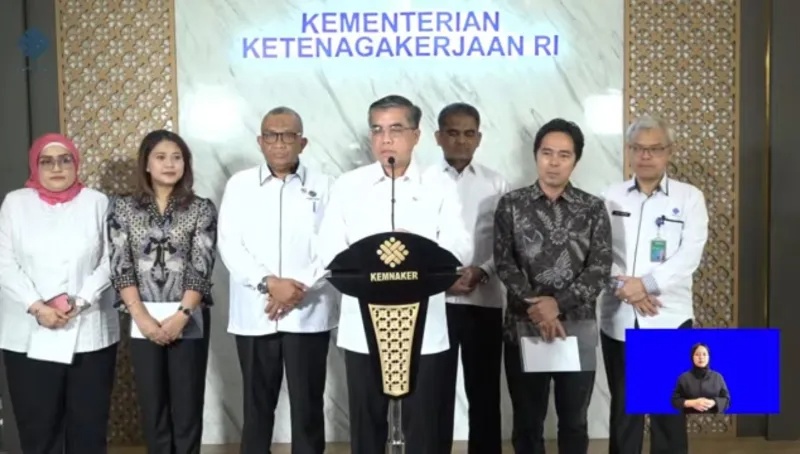 Menaker Gandeng Danantara dan Kemendagri Dorong Efisiensi Energi Nasional