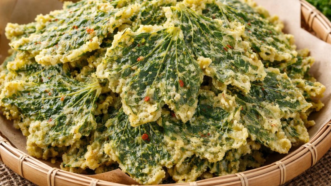 Resep Keripik Daun Ubi Jalar Renyah Tahan Lama Camilan Sehat Rumahan