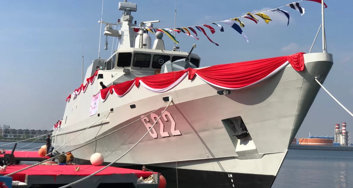 TNI AL Resmikan KRI Belati-622 Kapal Cepat Rudal Hybrid