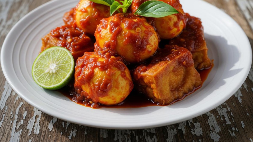 Bumbu Bali Telur Tahu, Sajian Rumahan Lezat Praktis