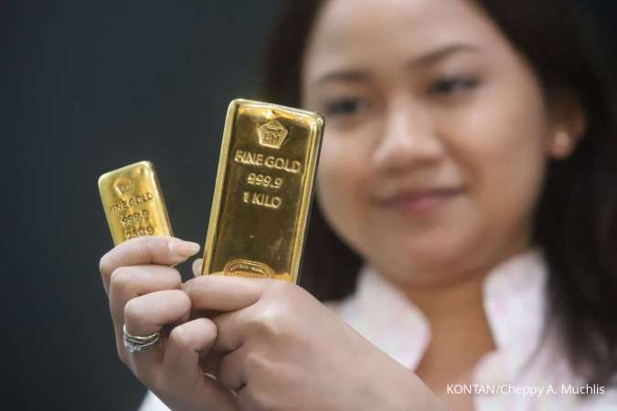 Harga Emas Antam Anjlok: Sebulan Merosot 0,77 Persen