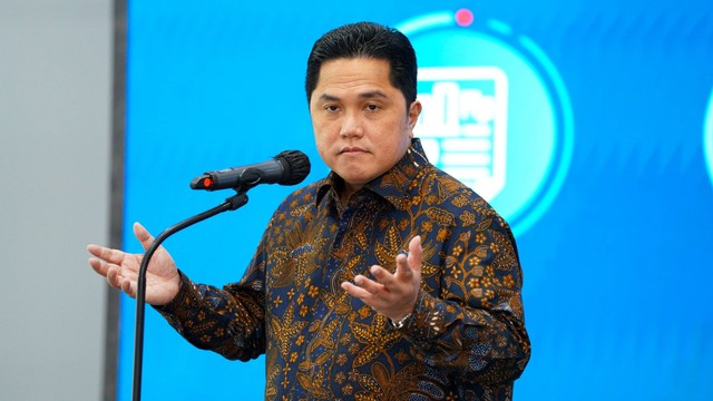 Erick Thohir Tegaskan Indonesia Siap Jadi Raja Baterai Kendaraan Listrik