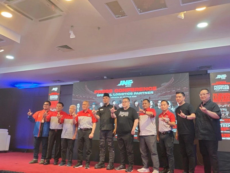 JNE Dukung Sukses Konser Dewa 19 Internasional