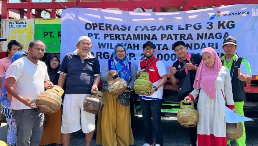 Operasi Pasar Elpiji 3 Kg di Kendari Digelar, Pastikan Ketersediaan untuk Warga Kurang Mampu