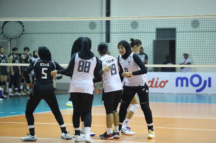 Voli Putri Senior Tampil Perkasa di Final Moji Cup