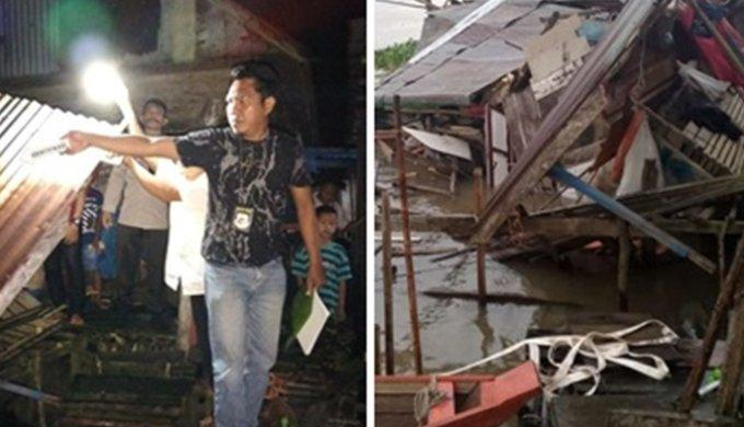 Kapal Tongkang Batu Bara Tabrak Rumah Apung di Sungai Musi, Kerugian Capai Rp400 Juta Kapal Tongkang Batu Bara Tabrak Rumah Apung di Sungai Musi, Kerugian Capai Rp400 Juta