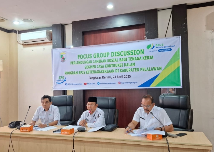 Pemkab Kapuas Gencarkan Kepesertaan BPJS Ketenagakerjaan di Sektor Konstruksi