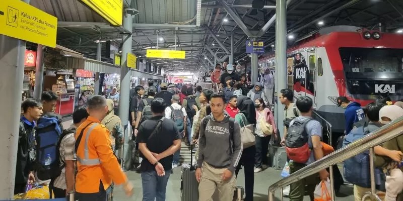 Arus Balik Long Weekend, Penumpang Daop 6 Melonjak