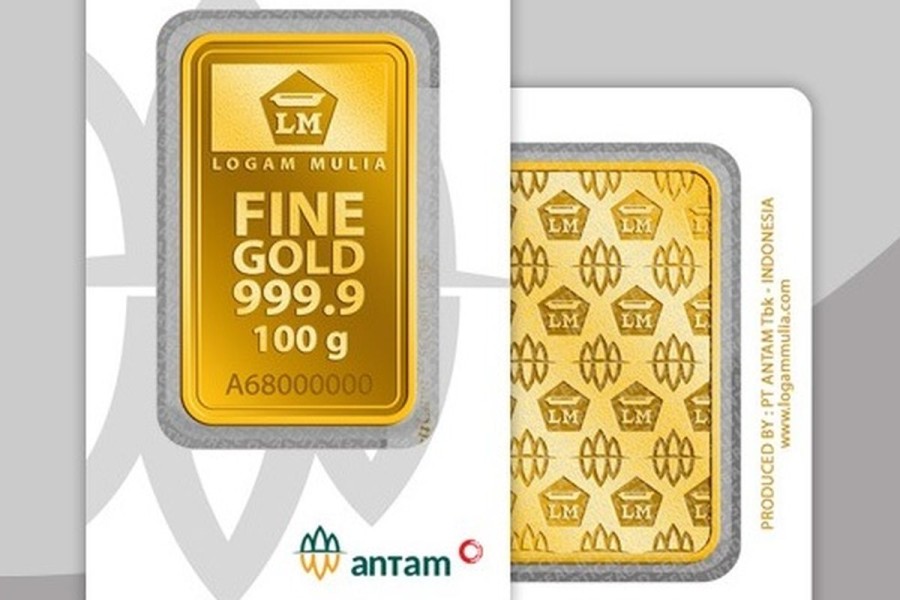 Harga Emas Antam, UBS, dan Galeri24 di Pegadaian Hari Ini Turun