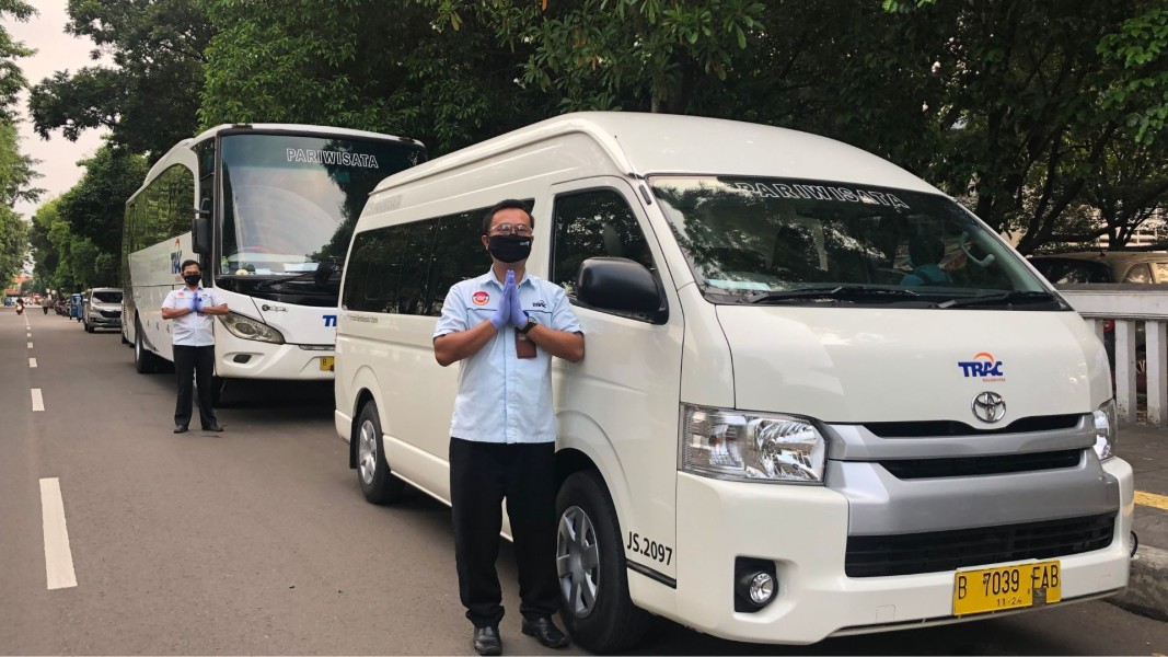 Rombongan Sekolah Aman dan Nyaman, Ini Alasan Pilih TRAC untuk Sewa Bus