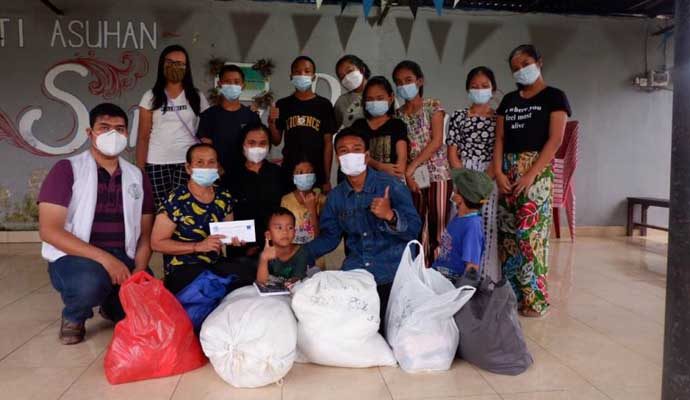 BPJS Tebar Kepedulian di Panti Asuhan Klungkung