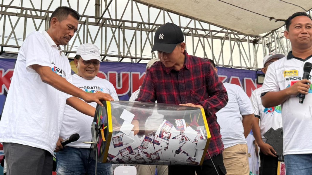 Semarak Sumpah Pemuda, Gibran Hadir dan Ramaikan Mancing Mania Bekasi