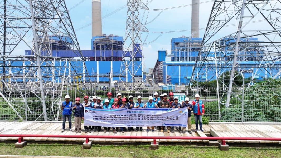 PLN Sukses Energize GISTET 500 kV Paiton Perkuat Sistem Kelistrikan Nasional