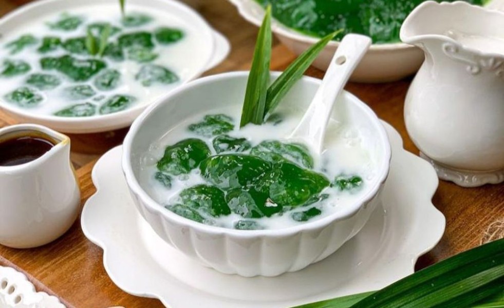 Resep Cendol Thailand Lot Chong Lembut dan Kenyal, Minuman Segar Cocok untuk Berbuka Puasa