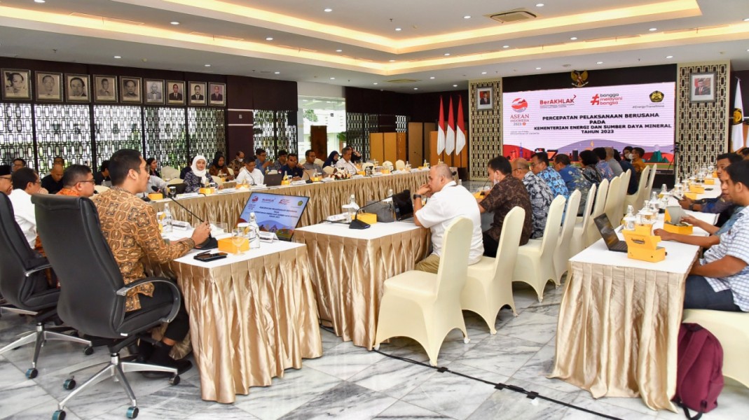 Kementerian ESDM Masuk Nominasi 8 Besar Percepatan Pelaksanaan Berusaha BKPM