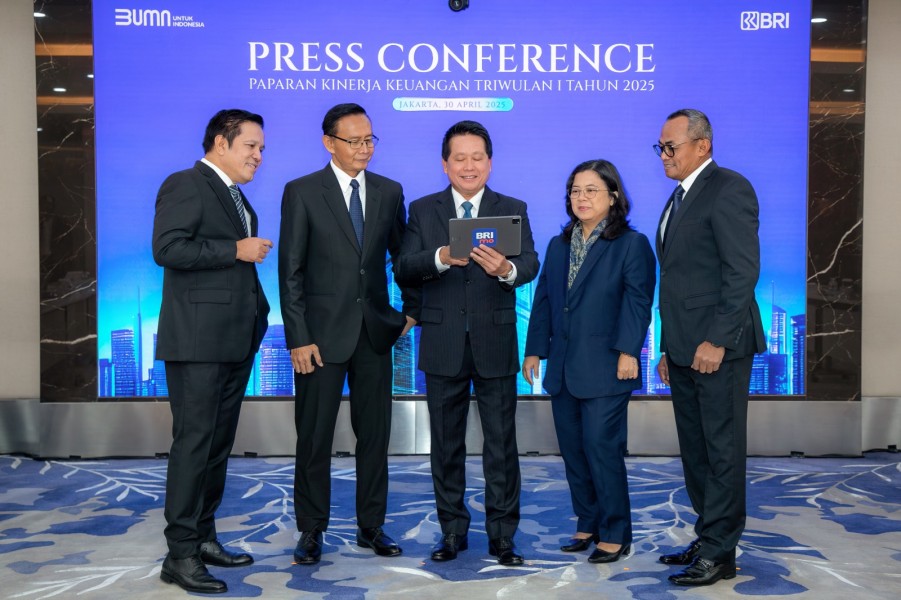 Meskipun Perang Dagang dan Geopolitik, BRI Cetak Laba Kuartal I 2025 dan Tetap Fokus Dorong UMKM dengan Inovasi Digital dan Kredit Berkelanjutan