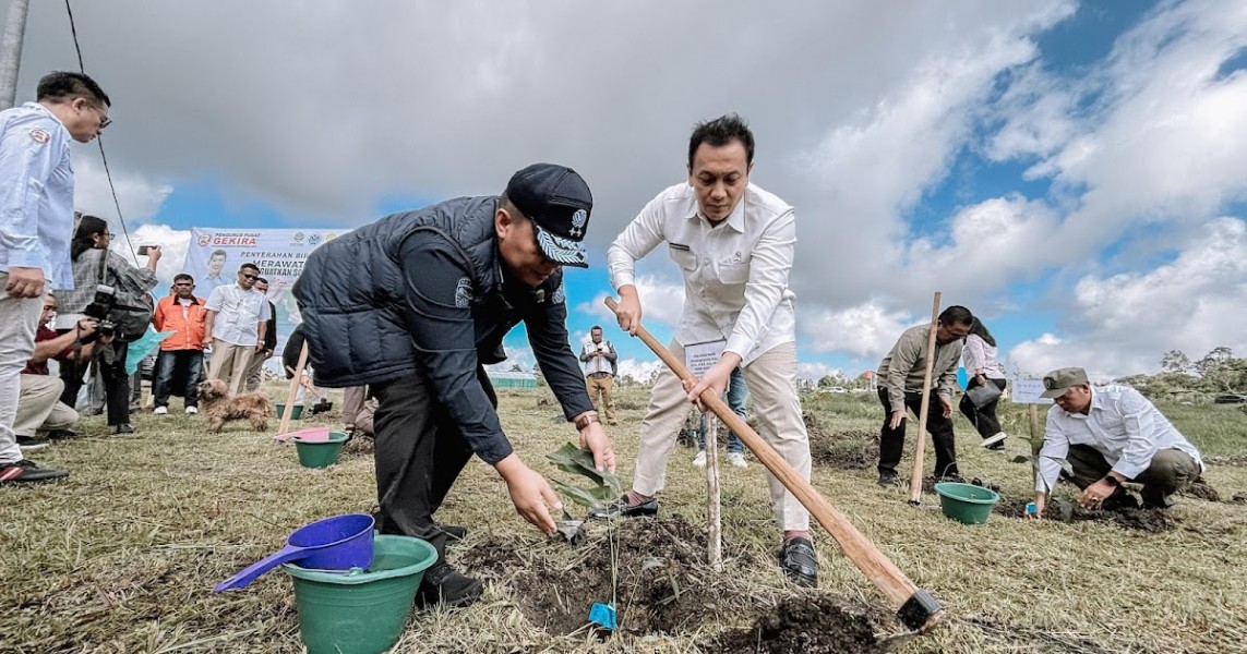 Wamen LH Tegaskan Menanam Pohon Kunci Kelangsungan Hidup Manusia