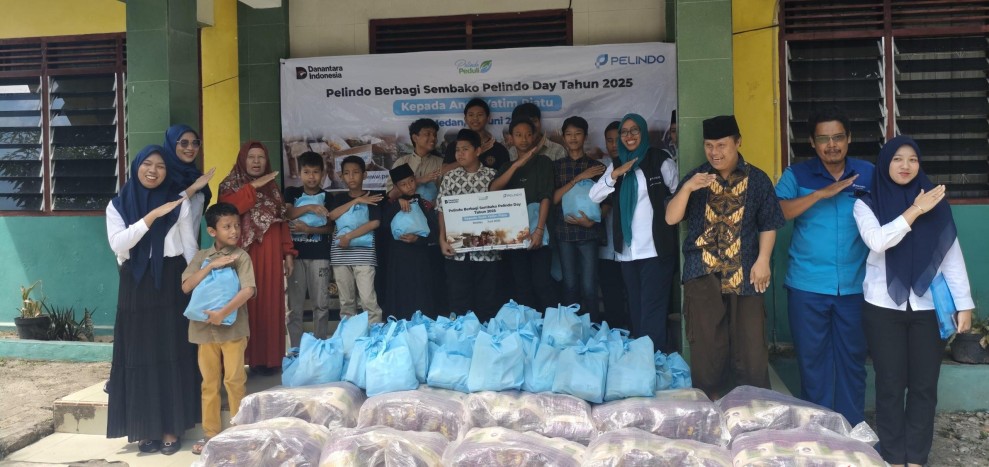 Pelindo Bagikan 500 Paket Sembako, Bukti Kepedulian Nyata