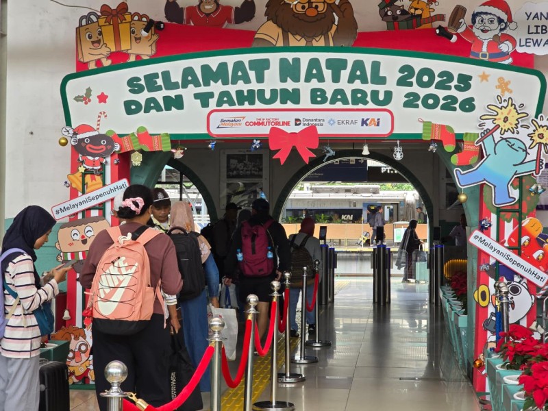 Menyambut 2026, Hampir 3,8 Juta Tiket Kereta Api Terjual Selama Nataru