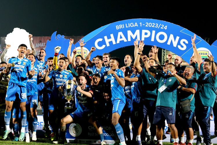 Persib Bidik Hattrick Juara Liga Indonesia