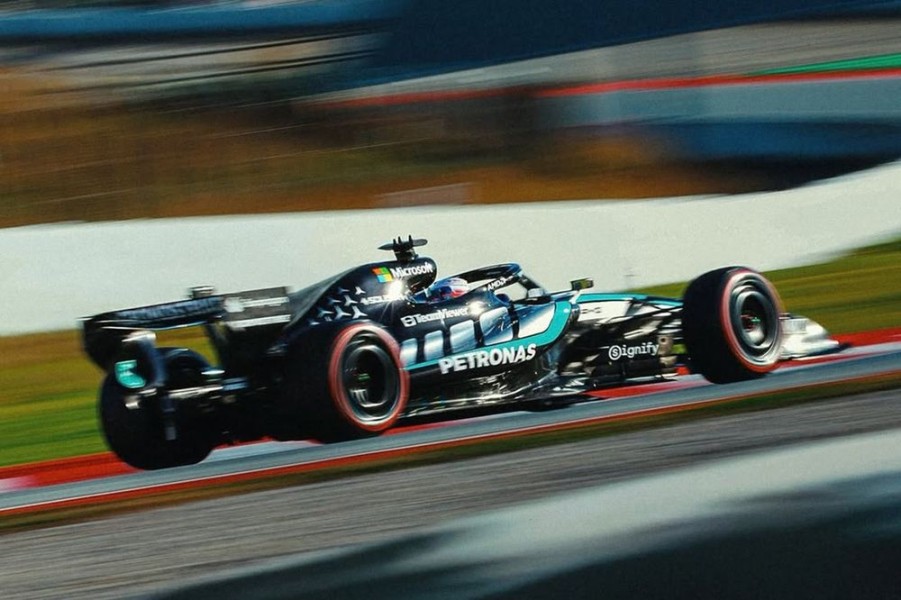 Mercedes Konsisten Terdepan Warnai Hari Ketiga Shakedown F1 2026