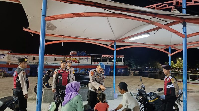 Patroli Malam Polsek Kepulauan Seribu Utara: Tindak Tegas Judi Online Demi Keamanan Masyarakat
