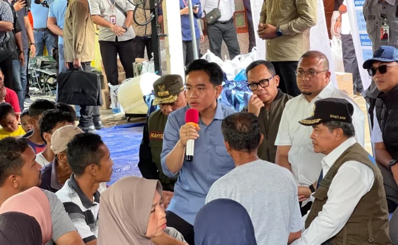 Wapres Tinjau Langsung Korban Banjir dan Longsor di Sumatera Barat