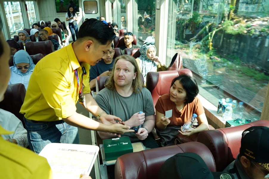 KAI Jadi Gerbang Wisatawan Dunia Jelajahi Jawa Timur