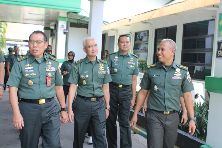 Kepala Pusat Kesehatan TNI Bersama BPJS Kesehatan Lakukan Supervisi ke Fasilitas Kesehatan TNI di Wilayah Medan, Sumatera Utara