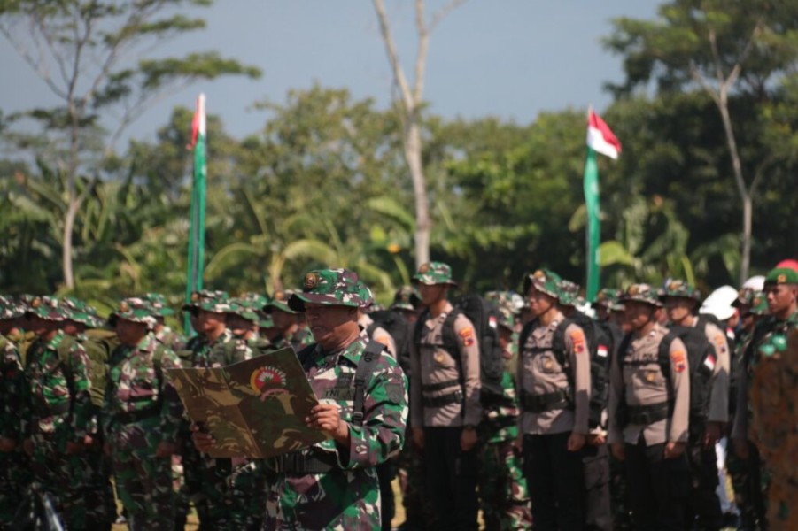 Wakil Bupati Jayapura Buka TMMD Reguler ke-124 untuk Pembangunan Infrastruktur di Kampung Bring