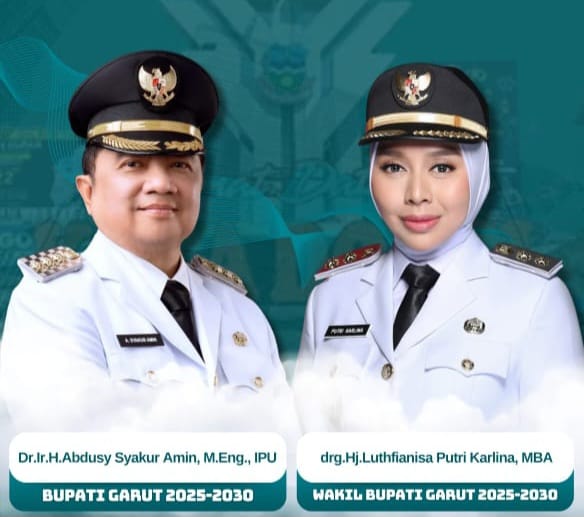 Abdusy Syakur Amin dan L. Putri Karlina Resmi Dilantik Menjadi Bupati dan Wakil Bupati Garut 2025/2030 oleh Presiden Prabowo Subianto