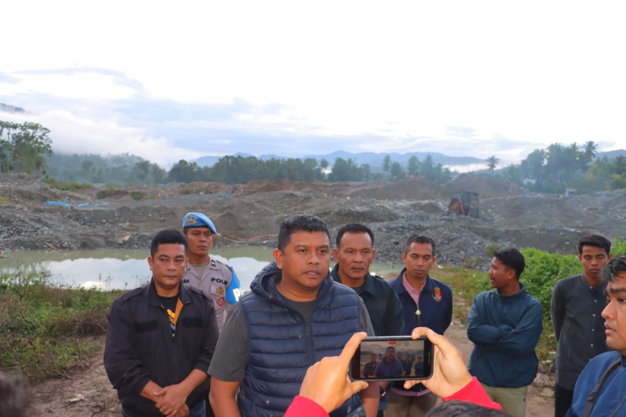 Kapolres dan Bupati Madina Komitmen Perangi Pertambangan Ilegal di Sumut