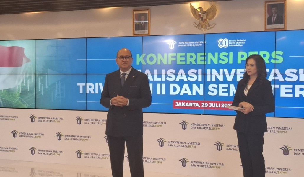 Investasi Semester I 2025 Tembus Rp942,9 T Berkat Hilirisasi