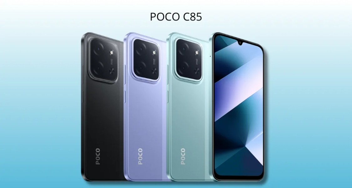 Smartphone Poco C85 Hadir dengan Kamera Kuat dan Desain Menarik