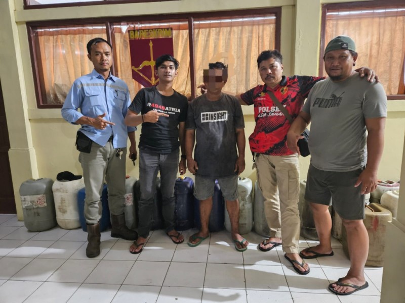 Polsek Loa Janan Mengungkap Praktik Ilegal Pengetapan BBM Bersubsidi di Samarinda