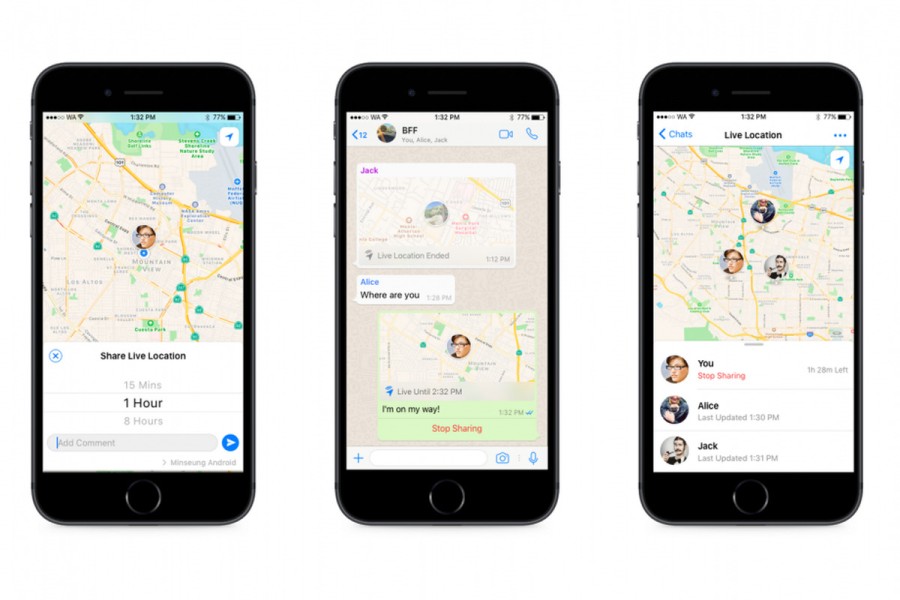 Cara Mudah Berbagi Live Location di WhatsApp dan Google Maps