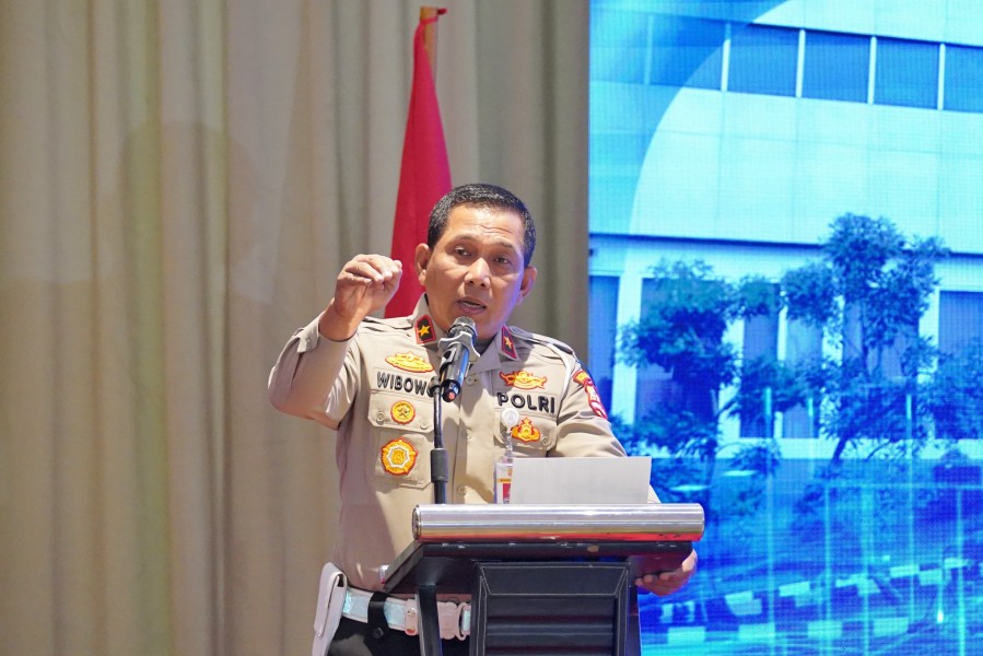 Korlantas Polri Gelar Doa Bersama Peringati Hari Lalu Lintas Bhayangkara ke-70
