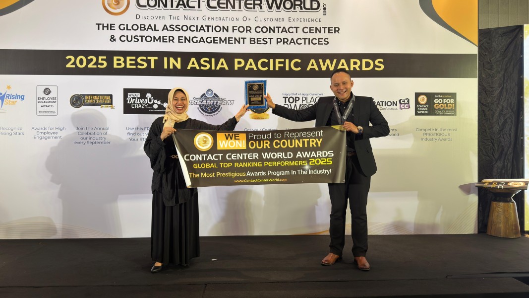 BSI Raih Penghargaan Internasional di Contact Center World Asia Pacific Awards 2025