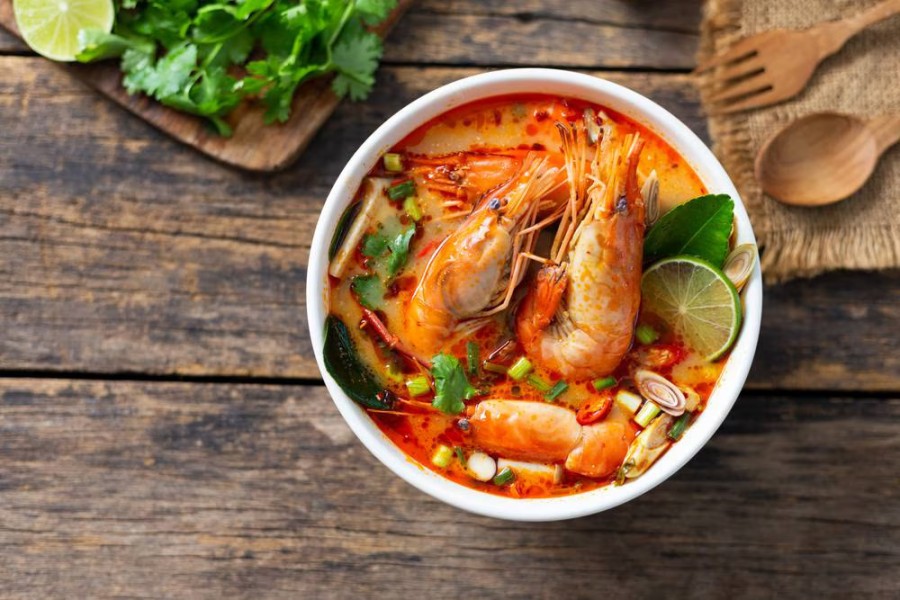 Resep Tom Yam Udang yang Asam Segar Cocok Untuk Menu Berbuka Bersama Keluarga