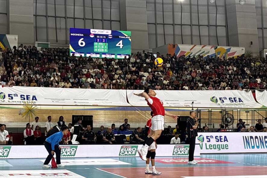 Indonesia Pertahankan Tradisi Juara di SEA V.League Voli Putra