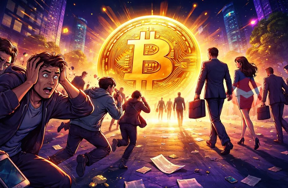 Harga Bitcoin Melemah Ke Rp 1,125 Miliar Sentimen Global Tekan Pasar Kripto